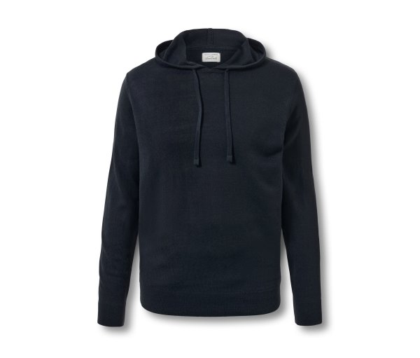 Tchibo - Strick-Hoodie - Herren - Gr. XL - dunkelblau