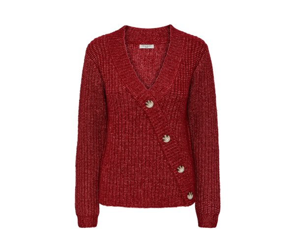 Tchibo - Grobstrick-Cardigan - Damen - Gr. XS - rot