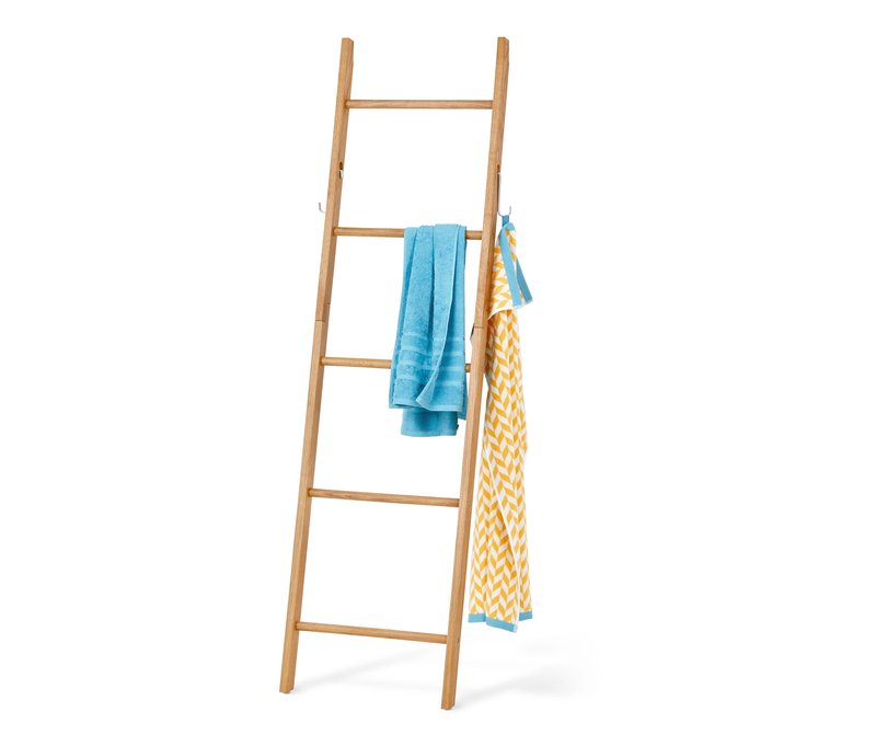 Tchibo - Kleiderleiter aus Eiche - 45x33x169,5cm - braun - Eichenholz / Metall