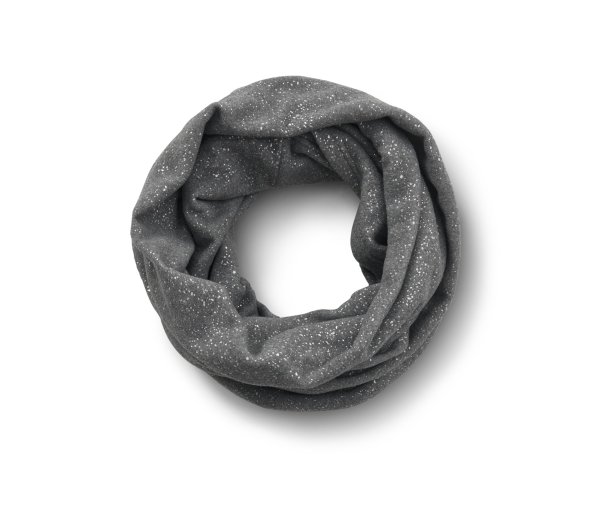 Tchibo - Glitzernder Fleece-Loop - silber