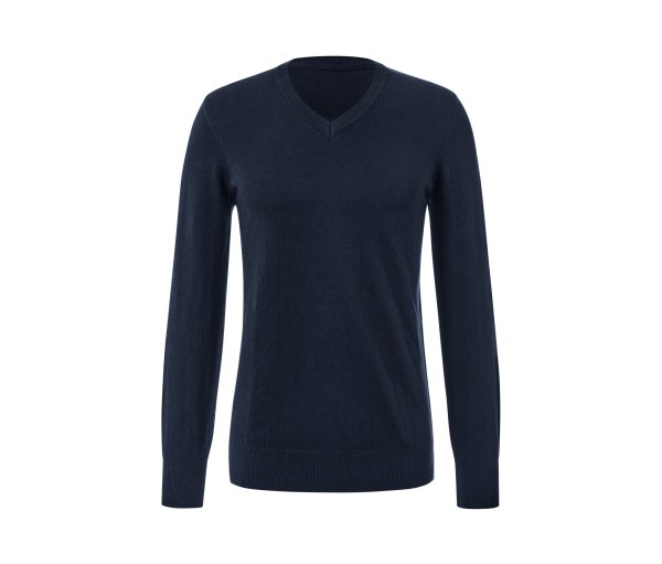 Tchibo - Pullover mit V-Ausschnitt - Herren - Gr. L - dunkelblau