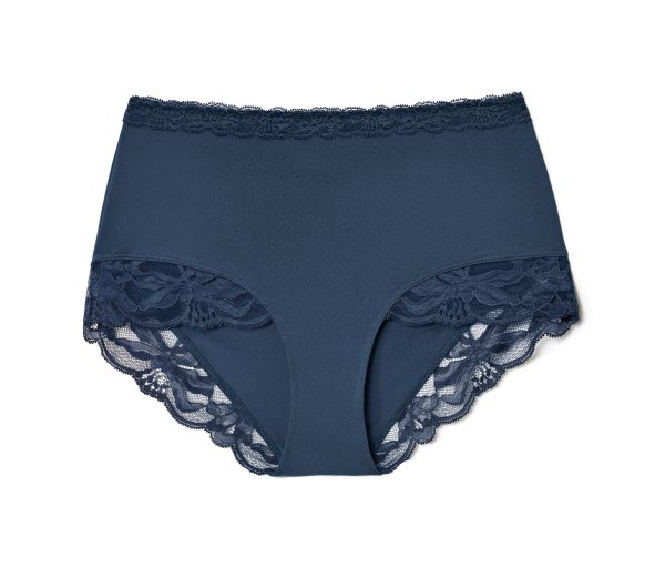 Tchibo - Highwaist-Panty - Damen - Gr. S - blau