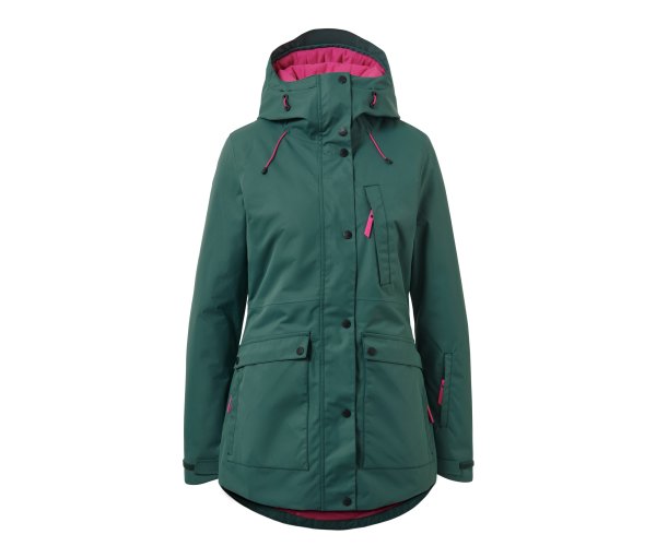 Tchibo - Ski-und-Snowboardjacke - Damen - Gr. 36 - dunkelgrün