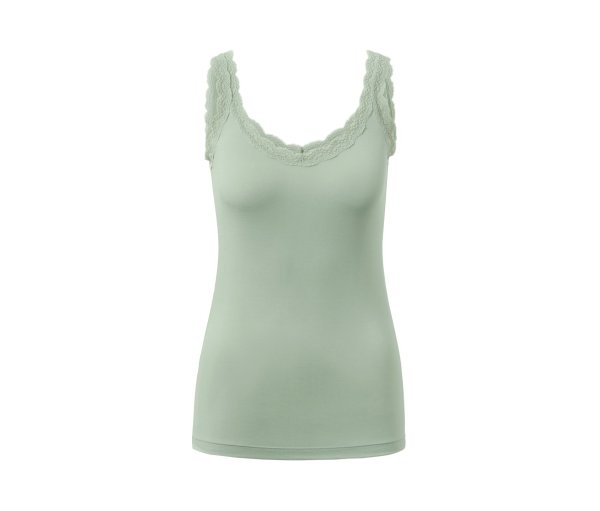 Tchibo - Hemdchen - Damen - Gr. XL - grün