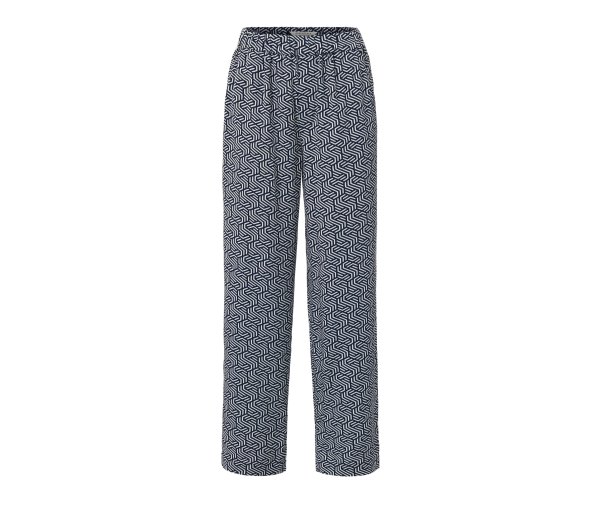 Tchibo - Webhose - Damen - Gr. 38 - weiß/print