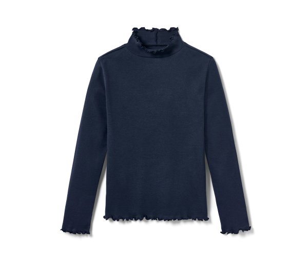 Tchibo - Kinder-Langarmshirt - Mädchen - Gr. 158/164 - dunkelblau