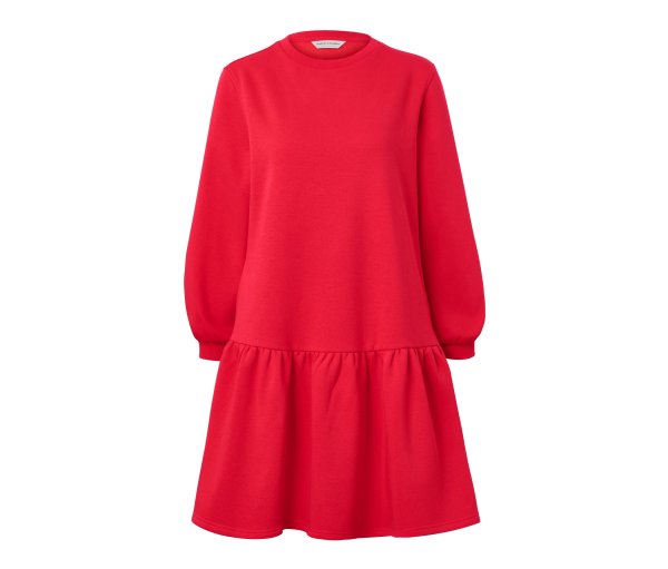 Tchibo - Sweatkleid - Damen - Gr. M - rot