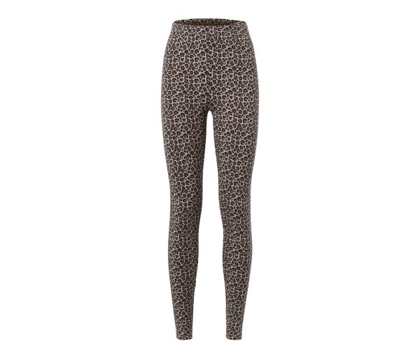 Tchibo - Bedruckte Leggings - Damen - Gr. L - schwarz/print