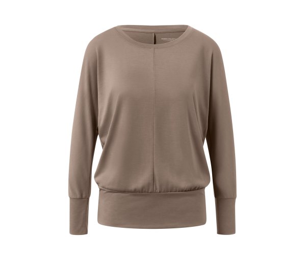 Tchibo - Sport-und-Yogashirt - Damen - Gr. XL - taupe