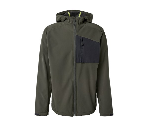 Tchibo - Softshelljacke - Herren - Gr. S - khaki
