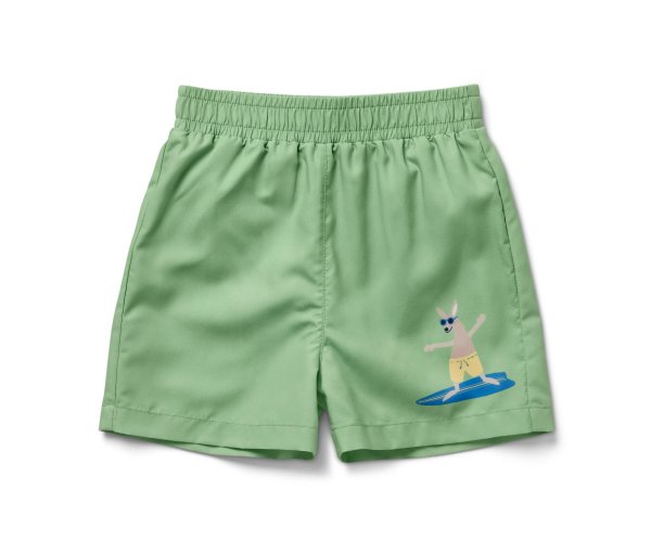 Tchibo - Kinder-Boardshorts - Jungen - Gr. 110/116 - grün