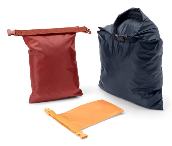 Tchibo - 3 wasserfeste Packsäcke - orange