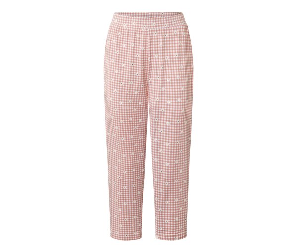 Tchibo - 7/8-Pyjamahose - Damen - Gr. S - weiß