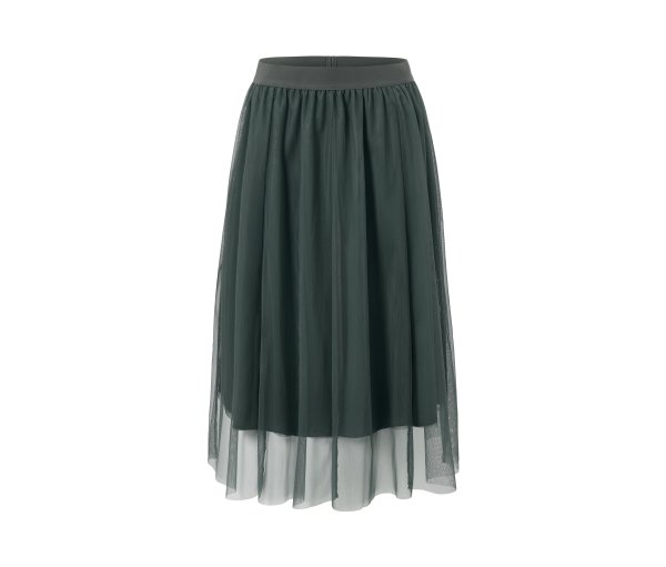 Tchibo - Tüllrock - Damen - Gr. L - grün