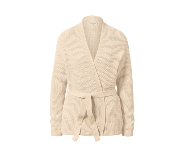 Tchibo - Wickel-Cardigan - Damen - Gr. L - beige