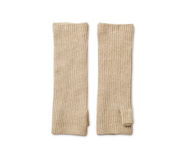 Tchibo - Pulswärmer aus Rippstrick - beige