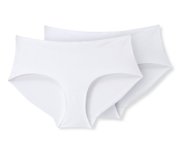 Tchibo - 2 Magic-Cut-Pantys - Damen - Gr. XL - weiß