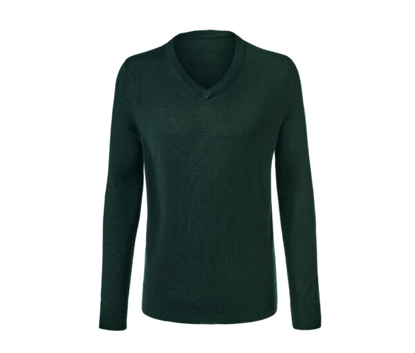Tchibo - Merino-Pullover - Herren - Gr. 56 - dunkelgrün