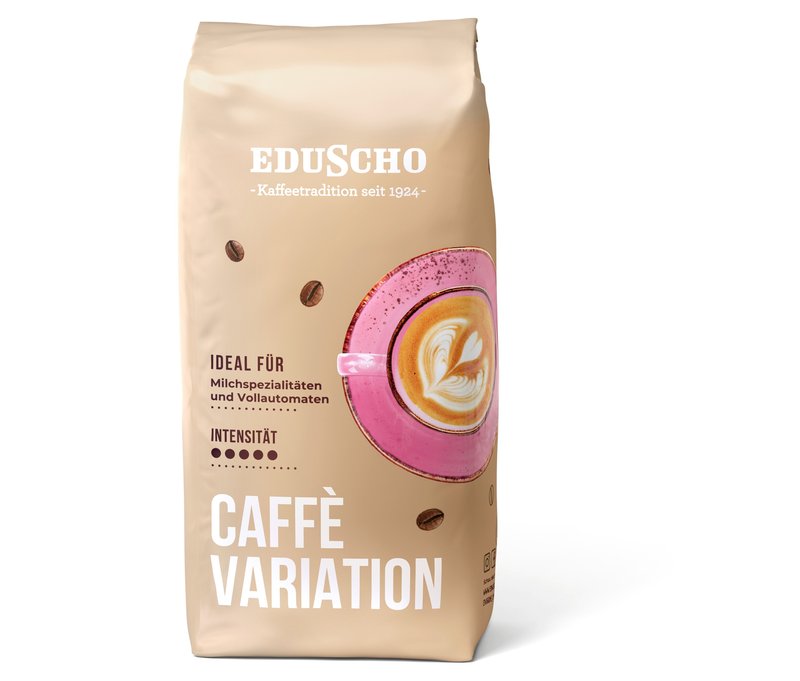 Eduscho Caffè Variation - 1 kg Ganze Bohne - Intensität: 5/5