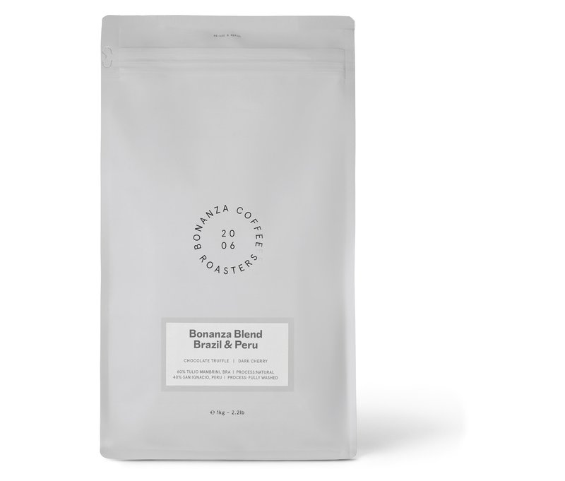 Bonanza Coffee Roasters - Blend Omni-Roast - 1 kg Ganze Bohne - Intensität: 3/6