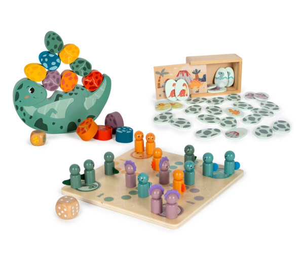 small foot Spiele-Set »Dino« - orange