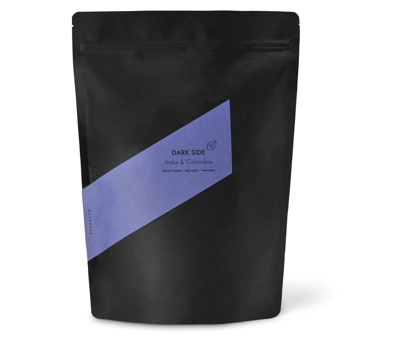 Kaffeekirsche - Dark Side Espresso - 1 kg Ganze Bohne - Intensität: 5/6