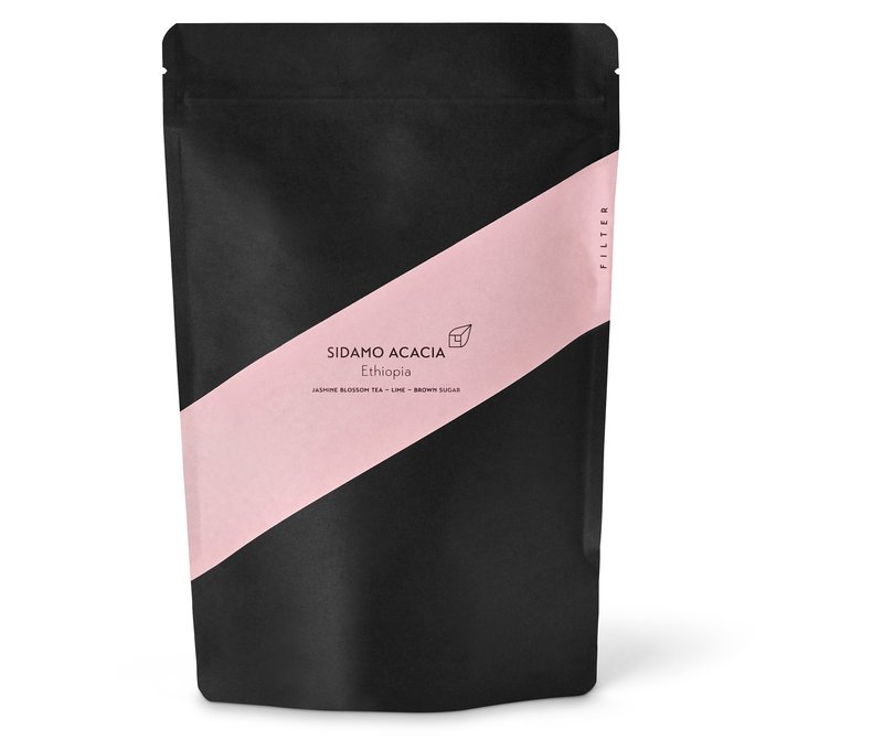 Kaffeekirsche - Sidamo Acacia Filterkaffee - 250 g Ganze Bohne - Intensität: 3/6