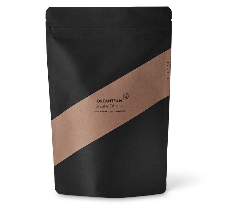 Kaffeekirsche - Dreamteam Filterkaffee - 250 g Ganze Bohne - Intensität: 3/6
