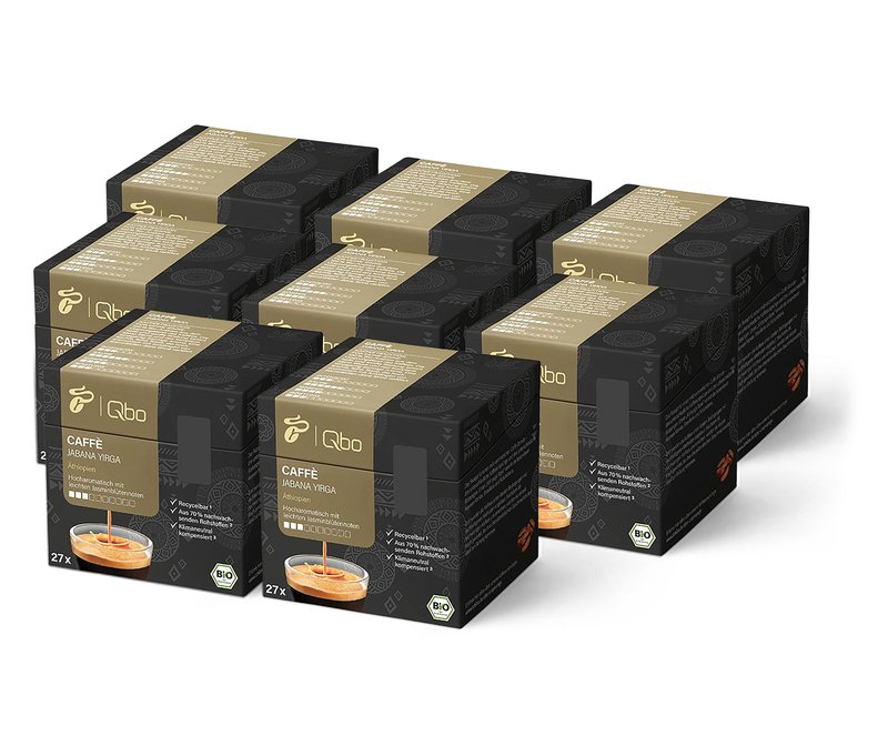 Qbo Caffè Jabana Yirga - 216 Kapseln - Intensität: 3/10