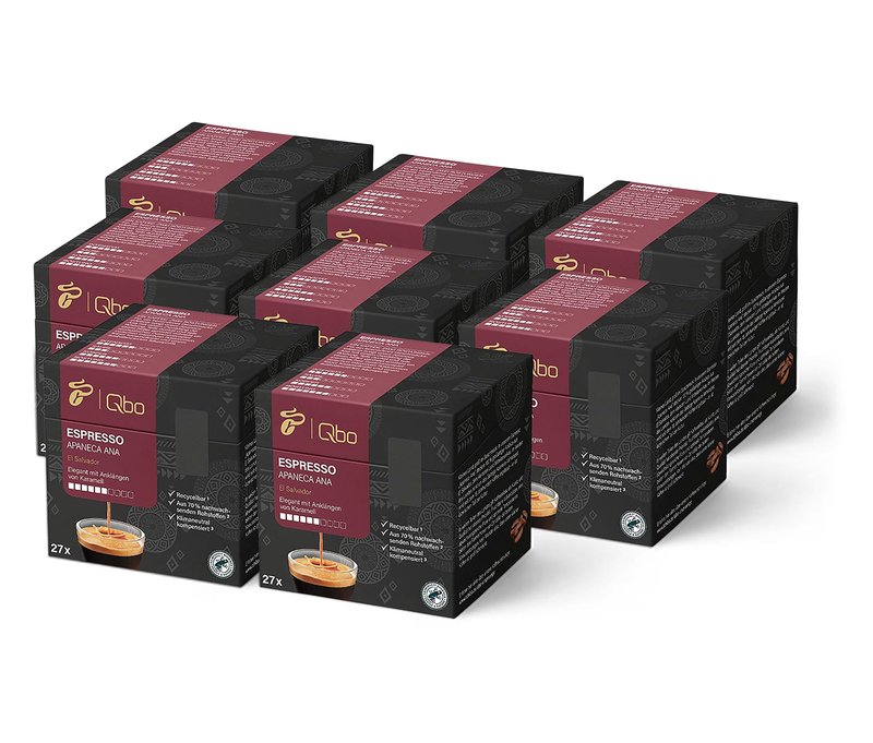 Qbo Espresso Apaneca ANA - 216 Kapseln - Intensität: 6/10