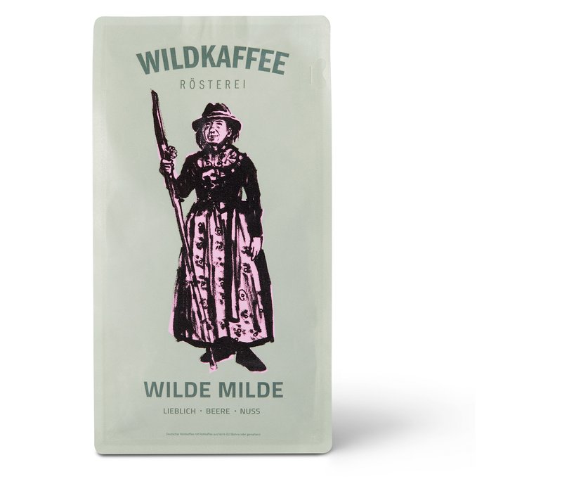 Wildkaffee - Wilde Milde Omni-Roast - 350 g Ganze Bohne - Intensität: 2/6