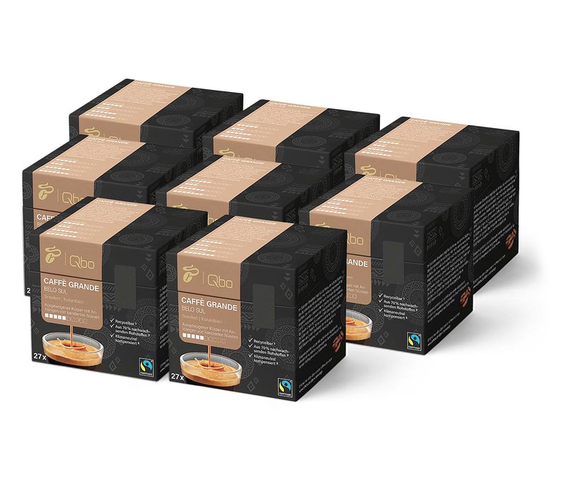 Qbo Caffè Grande Belo SUL - 216 Kapseln - Intensität: 5/10