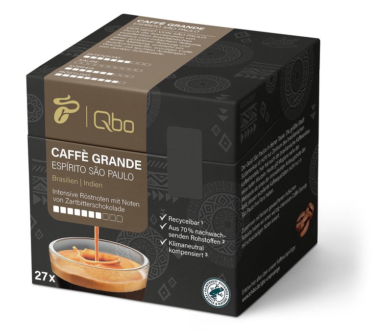 Qbo Caffè Grande Espírito SÃO Paulo - 27 Kapseln - Intensität: 7/10