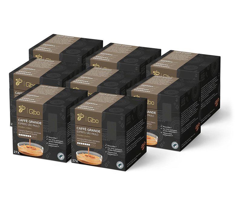 Qbo Caffè Grande Espírito SÃO Paulo - 216 Kapseln - Intensität: 7/10