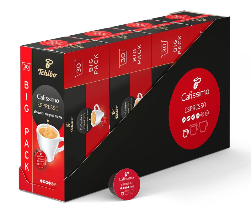Cafissimo Espresso elegant - 120 Kapseln - Intensität: 4/6