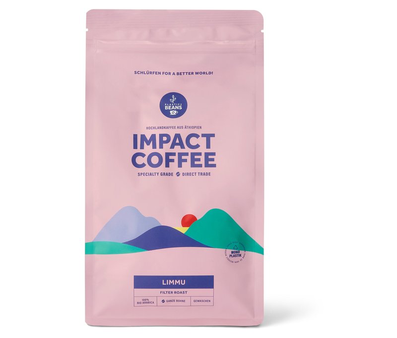 Impact Coffee - Limmu Omni-Roast Bio - 500 g Ganze Bohne - Intensität: 4/6