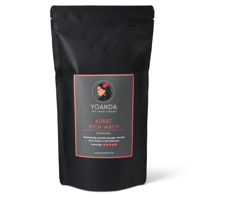 Yoanda - Küsst Dich Wach Espresso - 500 g Ganze Bohne - Intensität: 5/6