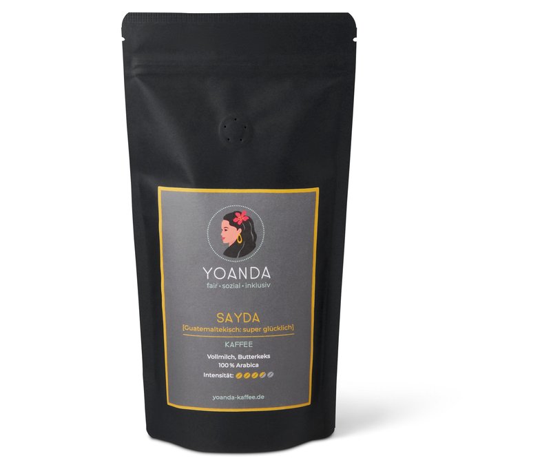 Yoanda - Sayda Filterkaffee - 250 g Ganze Bohne - Intensität: 4/6