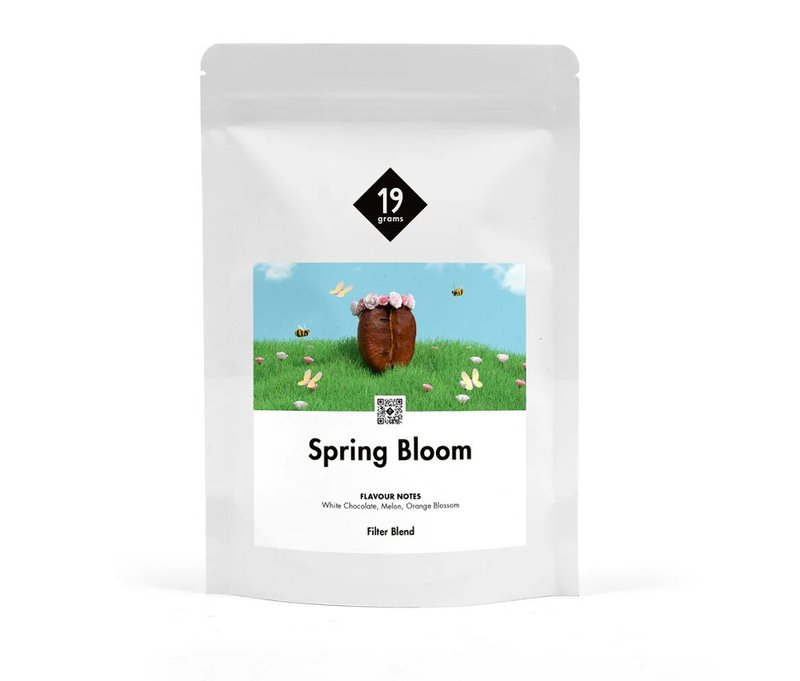 19grams - Spring Bloom Filterkaffee - 250 g Ganze Bohne - Intensität: 2/6