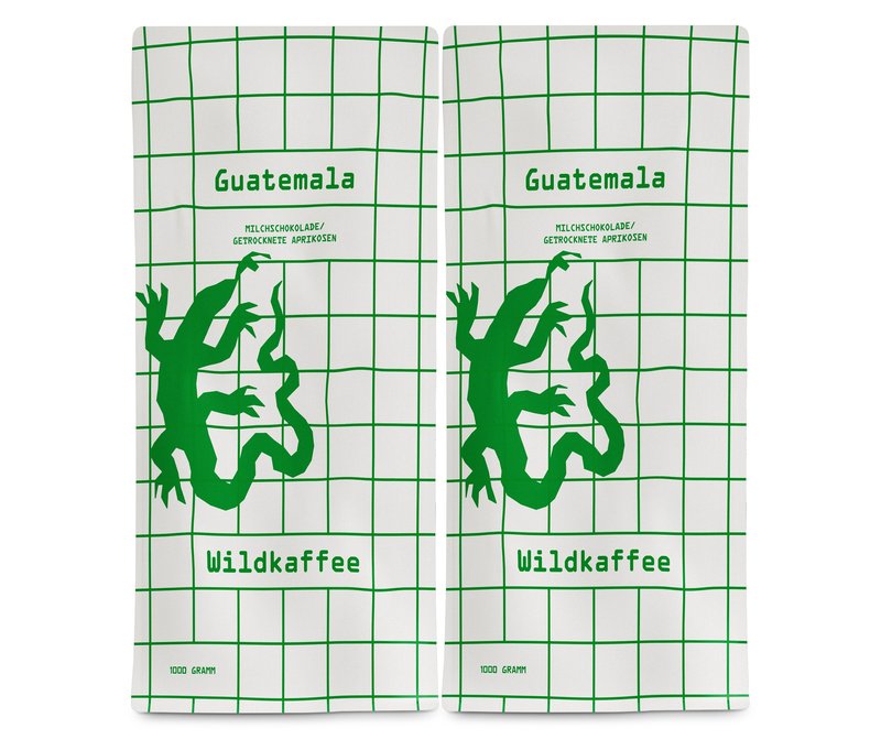 Wildkaffee - Guatemala San Lorenzo Omni-Roast - 2x 1 kg Ganze Bohne - Intensität: 3/6
