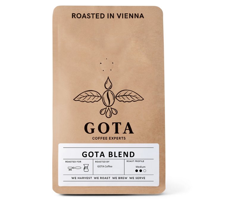 Gota Coffee - Gota Blend Omni-Roast - 250 g Ganze Bohne - Intensität: 4/6