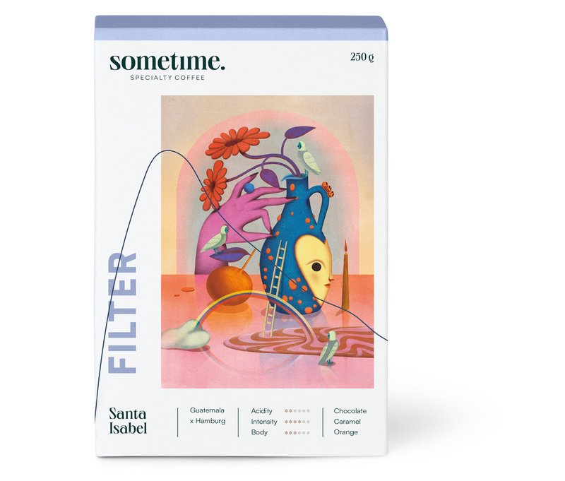 sometime - Santa Isabel Filterkaffee - 250 g Ganze Bohne - Intensität: 4/6