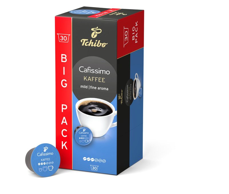 Cafissimo Kaffee mild - 30 Kapseln - Intensität: 3/6