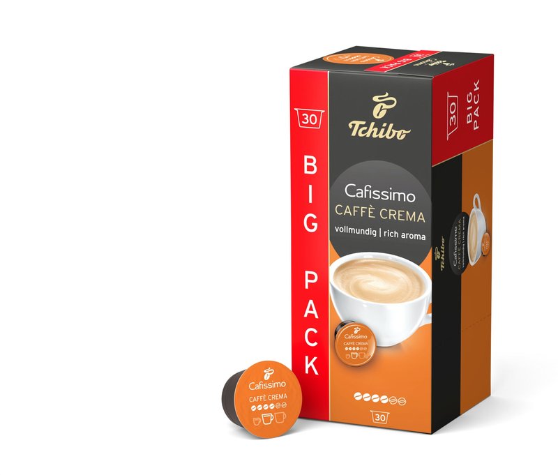 Cafissimo Caffè Crema vollmundig - 30 Kapseln - Intensität: 4/6
