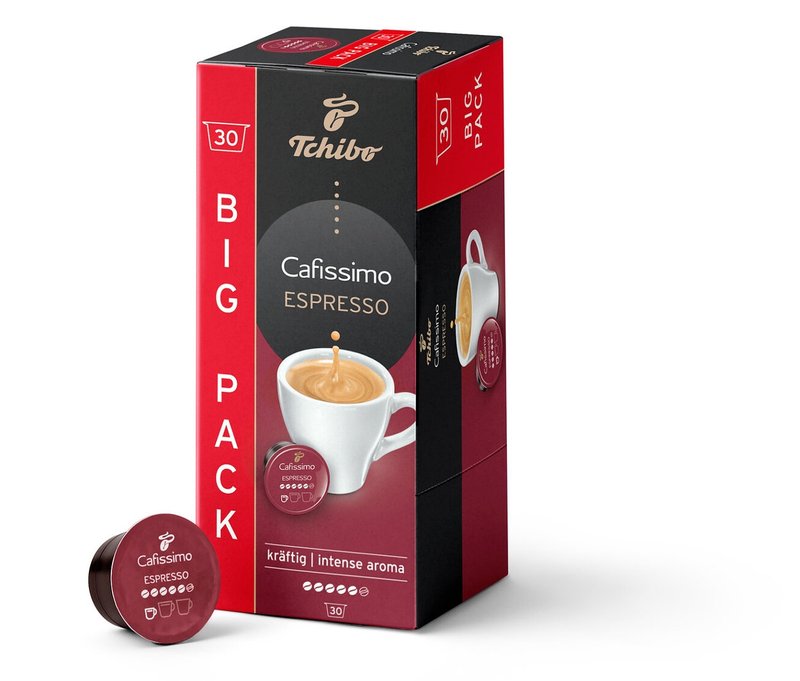 Cafissimo Espresso kräftig - 30 Kapseln - Intensität: 5/6