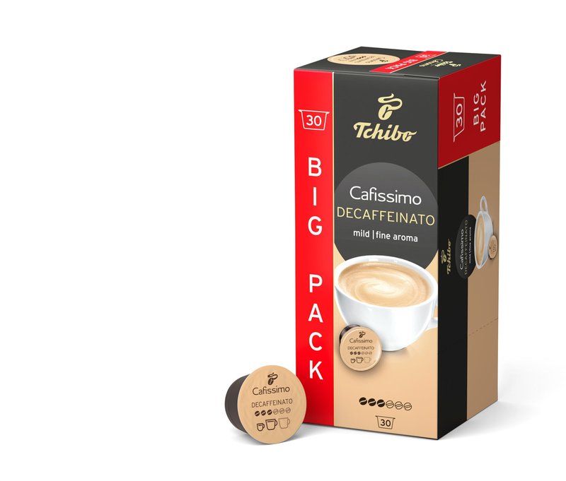 Cafissimo Decaffeinato - entkoffeiniert - 30 Kapseln - Intensität: 3/6