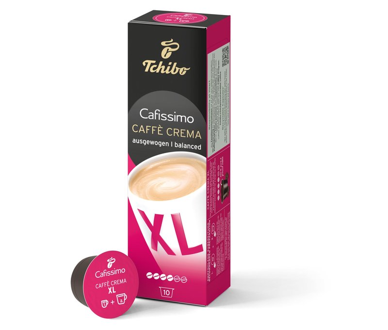 Cafissimo Caffè Crema XL - 10 Kapseln - Intensität: 4/6
