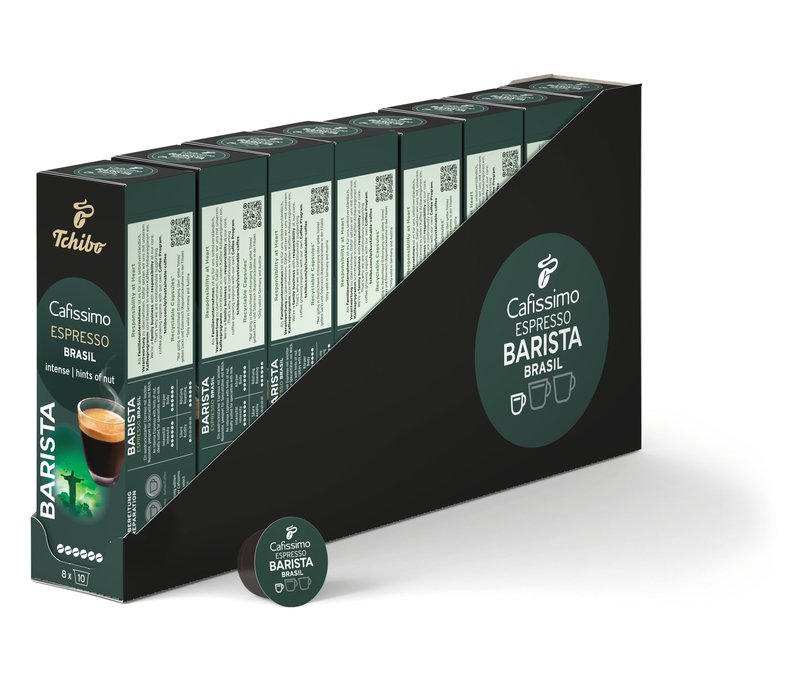 Cafissimo Barista Espresso Brasil - 80 Kapseln - Intensität: 6/6