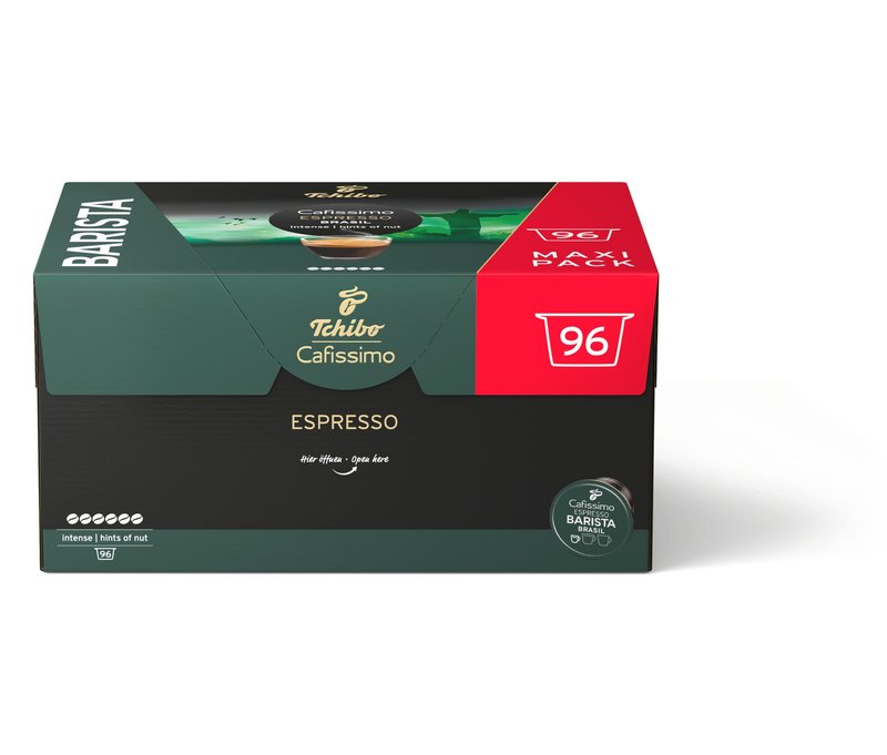 Cafissimo Barista Espresso Brasil - 96 Kapsel - Intensität: 6/6