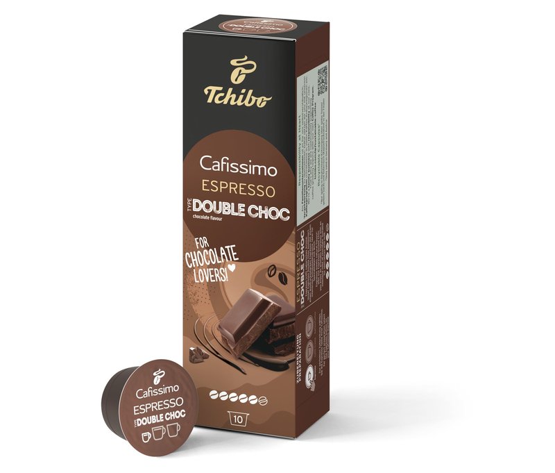 Cafissimo Flavoured Espresso Double Choc - 10 Kapseln - Intensität: 5/6